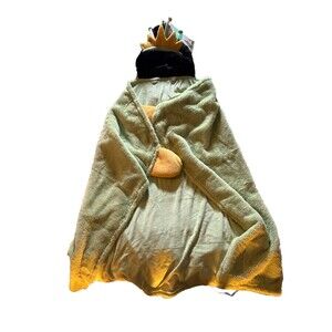 Pillowfort Disney Princess Tiana Kids' Super Soft Hooded Blanket 40" x 50"